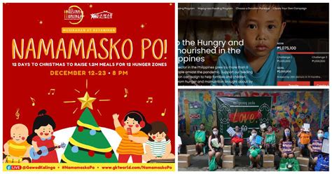 LIST: Give back this Christmas thru charity initiatives for Filipino.
